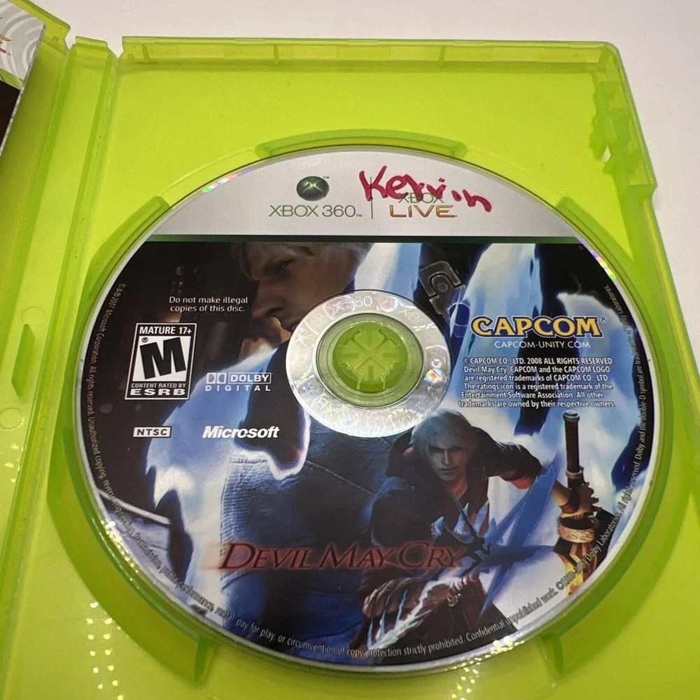 Devil May Cry 4 (Microsoft Xbox 360, 2008) Complete CIB - TESTED WORKS